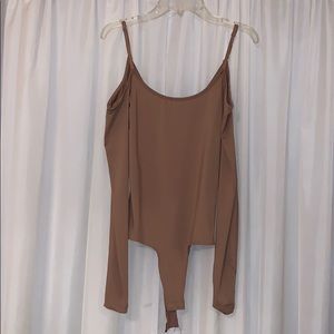 Women’s body suit onesie cold shoulder